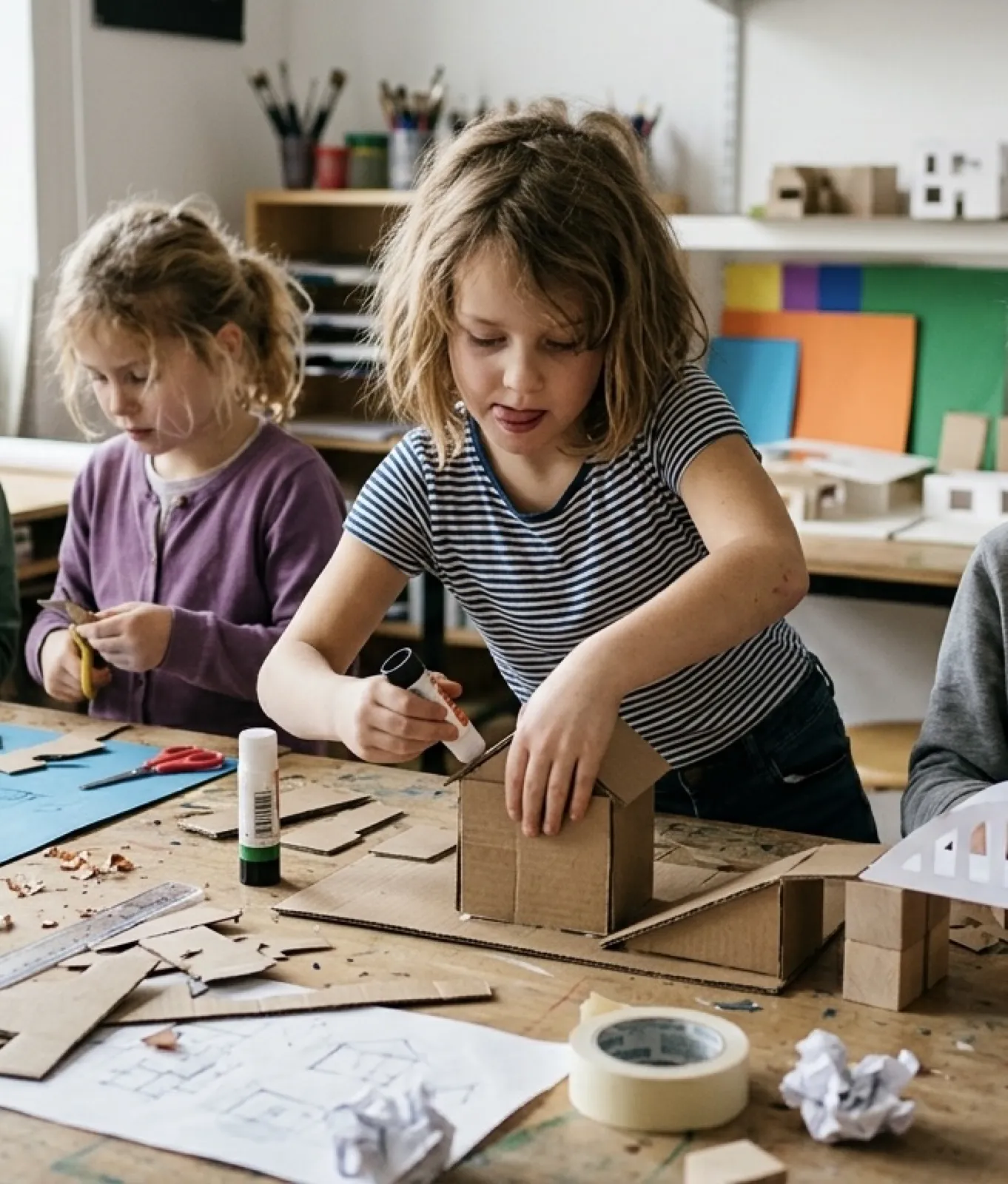 Building Bridges: On-Site Workshop with a Grade 2 Class 🌉