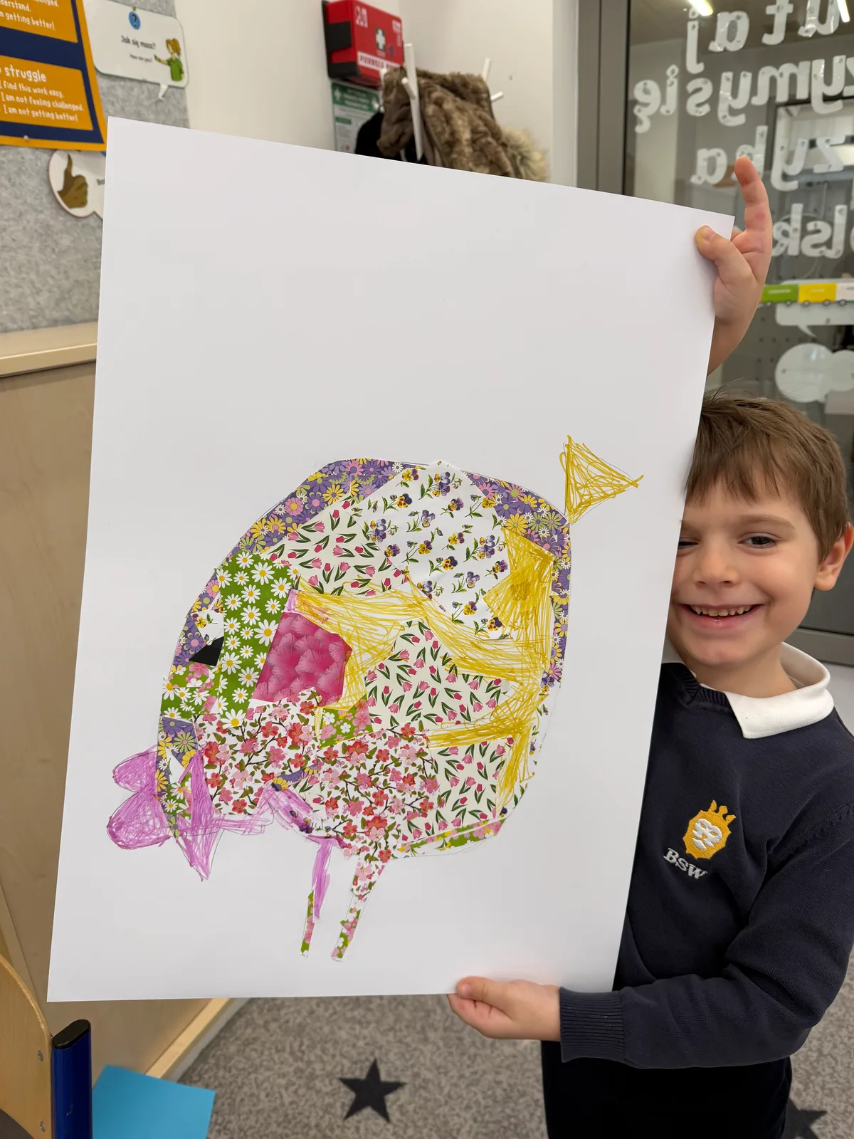 Clare Youngs' Collage