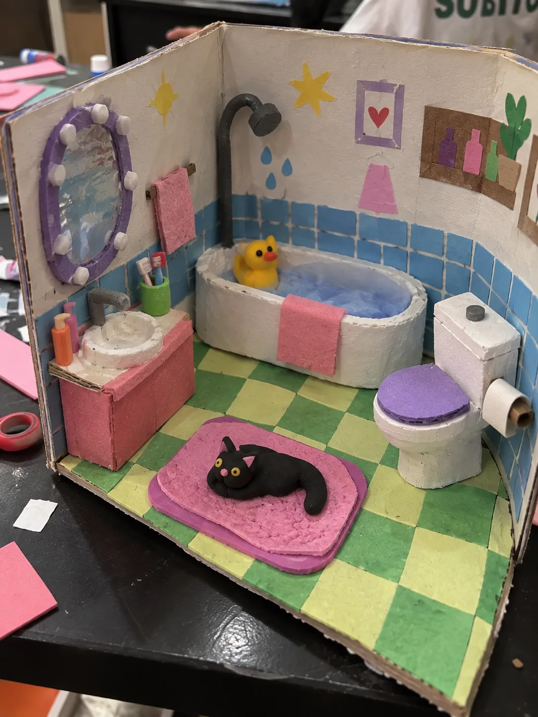 Designing Rooms for Dolls 🛁🐈‍⬛