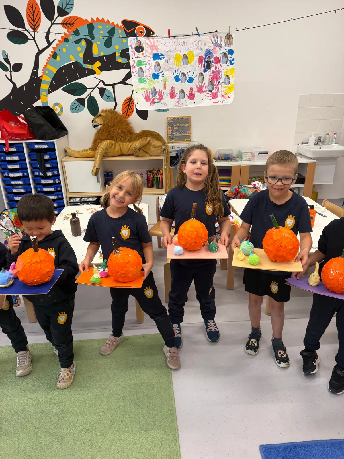 Papier-Mâché Pumpkin Composition 🎃