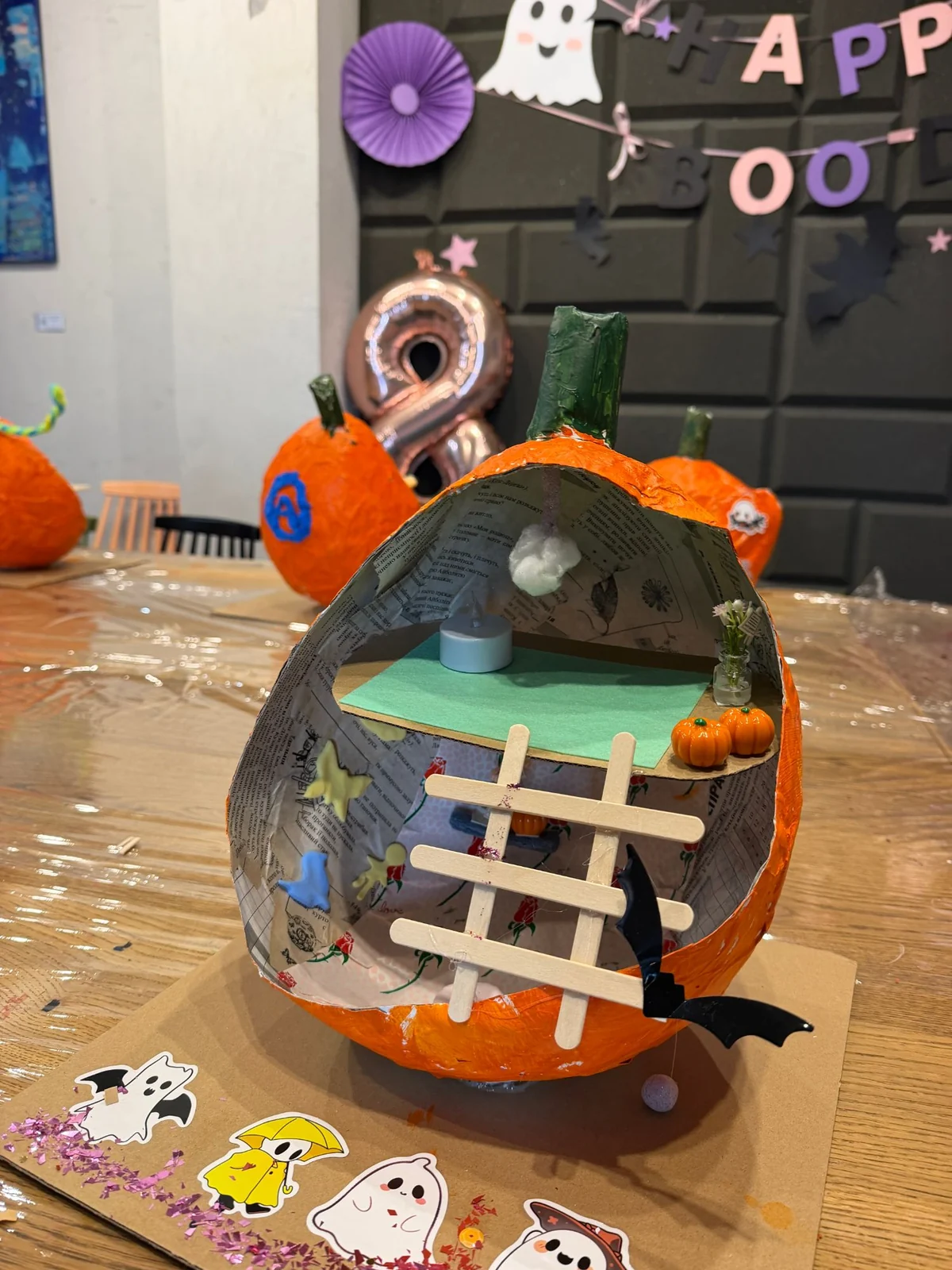Pumpkin House Birthday Party 🎃🎂